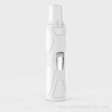 LED Pet Nail Grinder white pet nail grinder